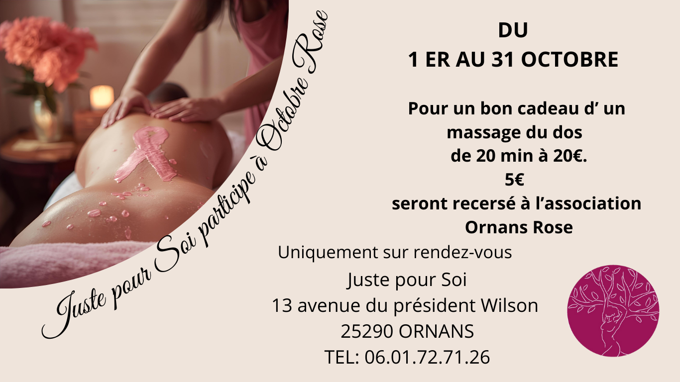 octobre rose juste pour soi